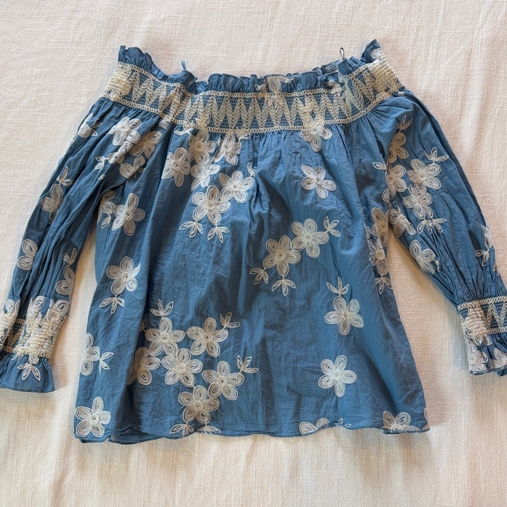 English Factory Embroidered Blouse 🦋